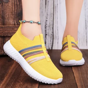 DN 2023 Chaussures d'été nouveau style en maille respirante Chaussures en toile décontractées à la mode